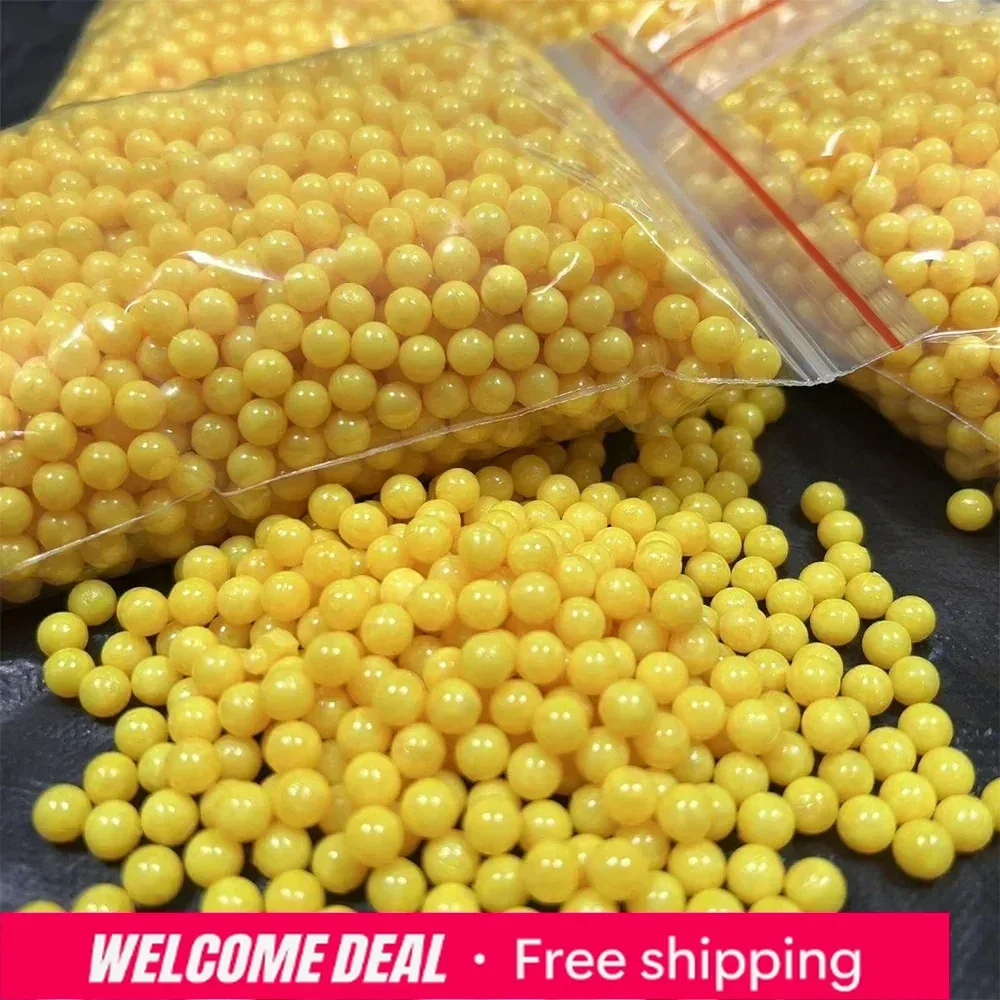 

2025 1000 Rounds Airsoft BBs Bullets 0.12g Hunting Shooting 6mm BB Strikeball Rifle Gun Plastic BB Balls Yellow Paintball Acce