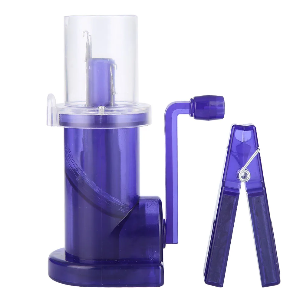 Hand-Operated Mini Sewing Knitting Mill Machine Sewing Tool Knitting Machine for DIY Bracelet Weave Spool Knitter Embellish
