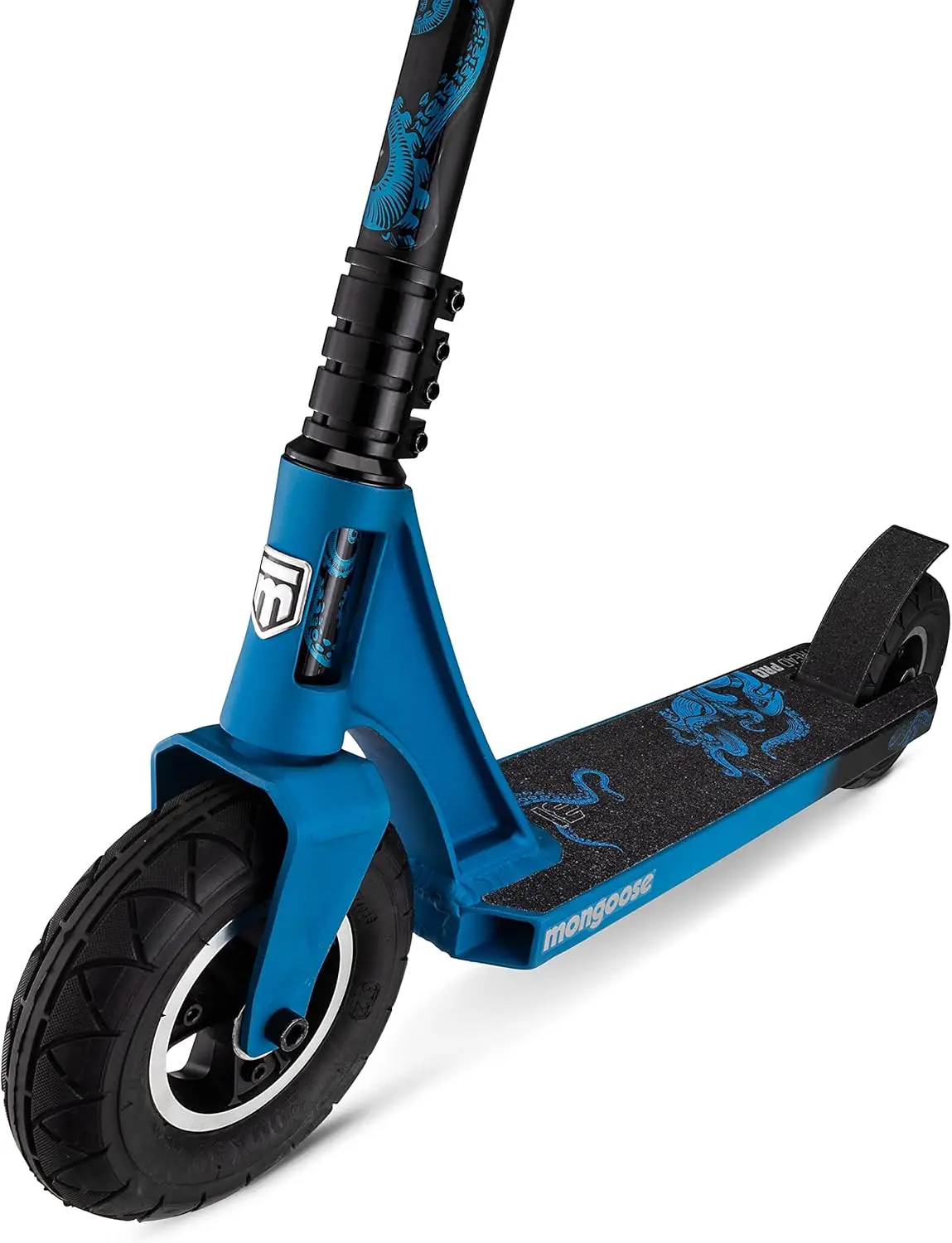 Tread Kids and Adult Freestyle Dirt Scooter, 200mm Big Air Filled Tires, Great for Dirt and Gravel, Ages 8 Years and Up, Max Rid