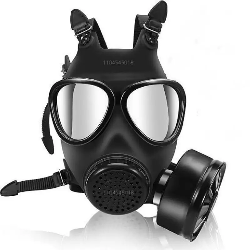 05 type gas mask, chemical anti nuclear pollution radiation head mounted respirator, full face gas mask with 40mm filter