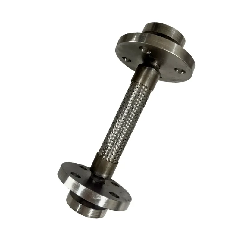 DN20-200 Stainless Steel 304 316 Bellows Expansion Joint Flexible Metal Hose Compensator With Rotating Flange For High
