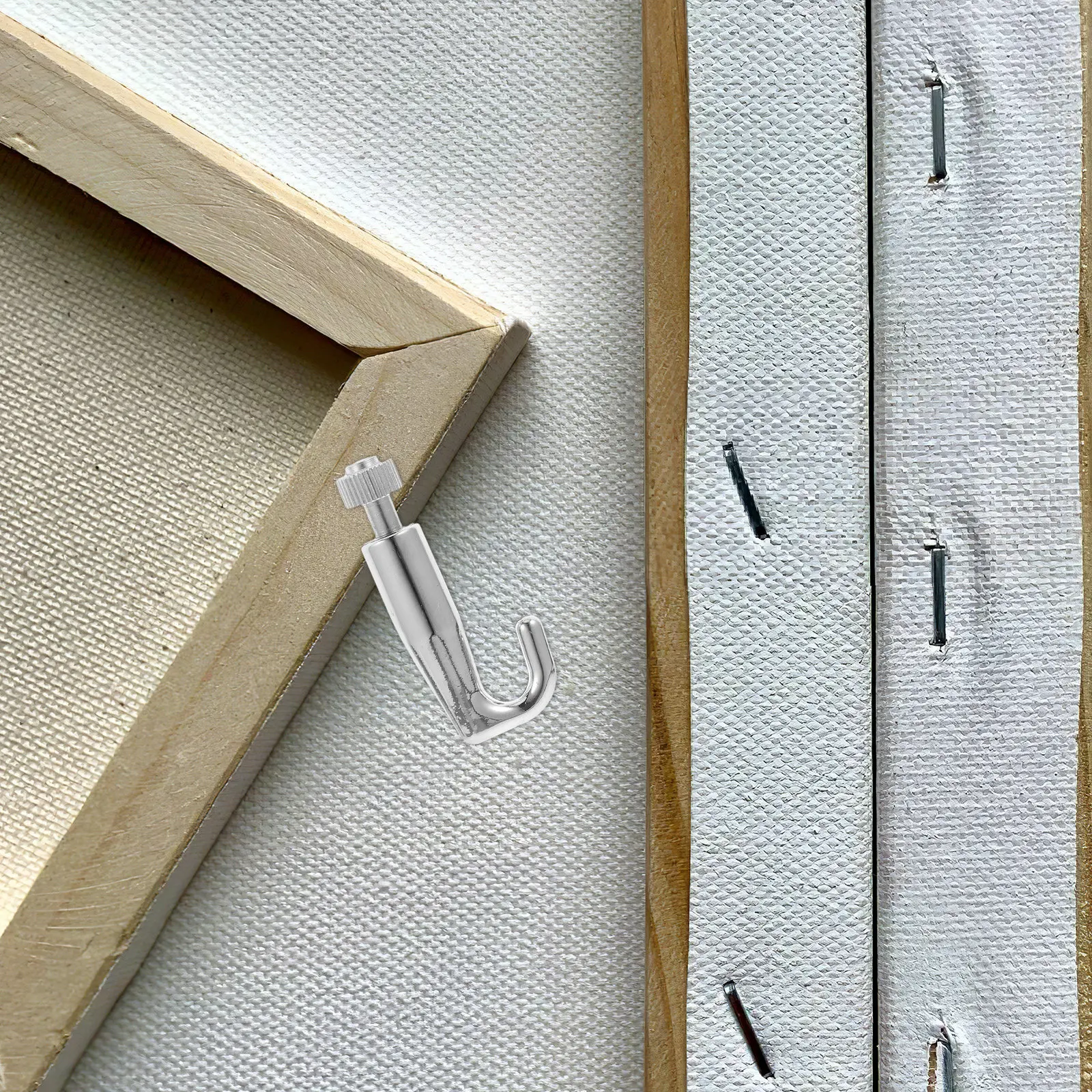 Picture Rail Hook Picture Rail Hangers Steel Wire Cable System for Art Exhibition Gallery Wall Hanging Hardware Supplies