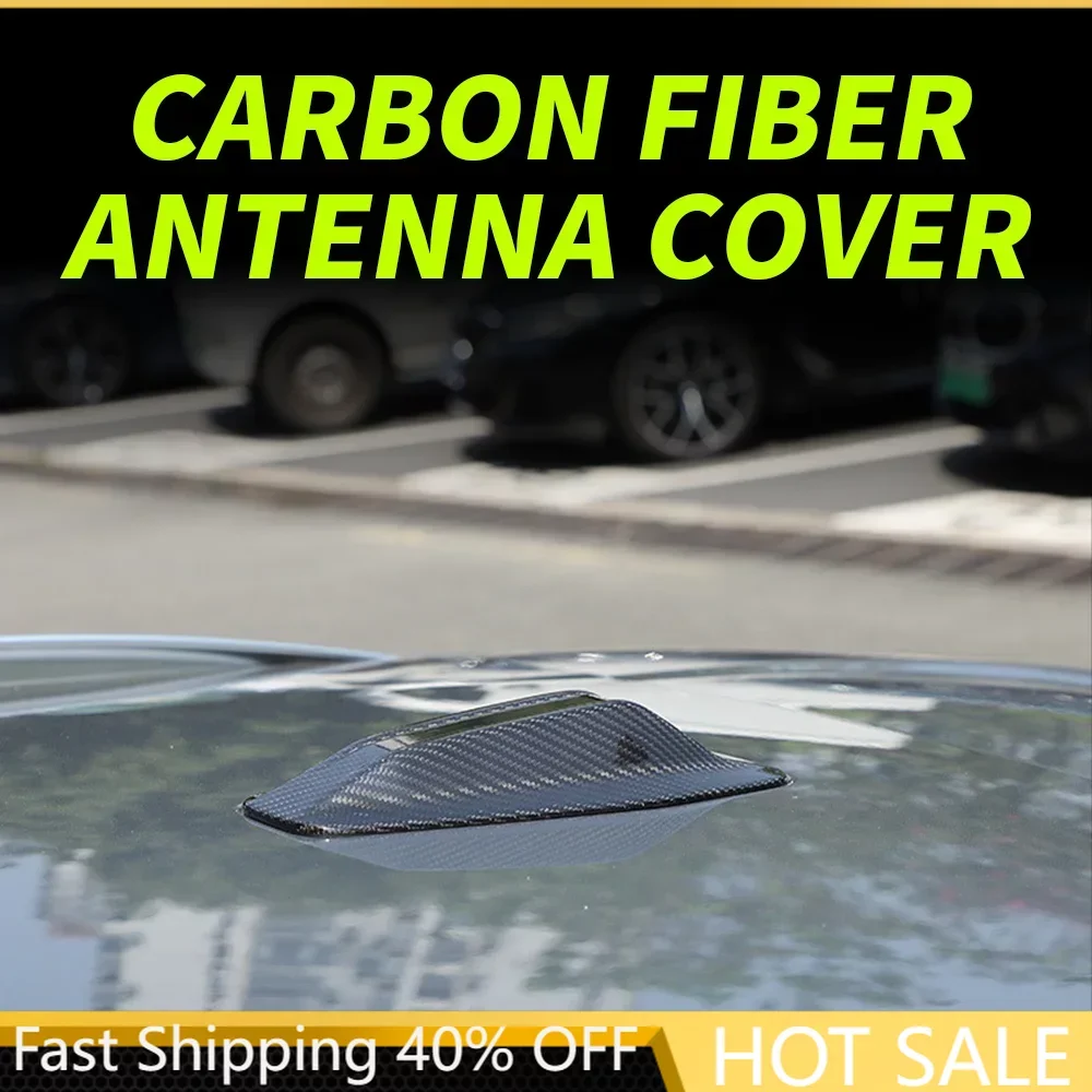 

Car Roof Antenna Fin Antenna Cover Trim Sticker Dry Carbon Fiber for BMW 4 SeriesF32 F33 F36 for BMW G22 Accessories