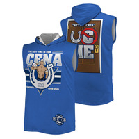 2025Summer Sports Hooded vest WWE Never Give up JOHN CENA 3D Printed T-shirt Fashion Street quick drying Breathable workout vest