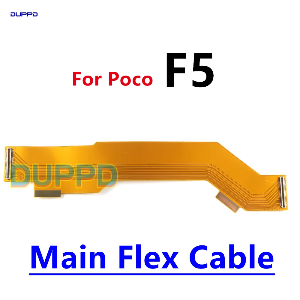 Charging Flex For Xiaomi Poco F5 USB Charge Port Jack Dock Connector Charging Board Main Motherboard Flex Cable F5