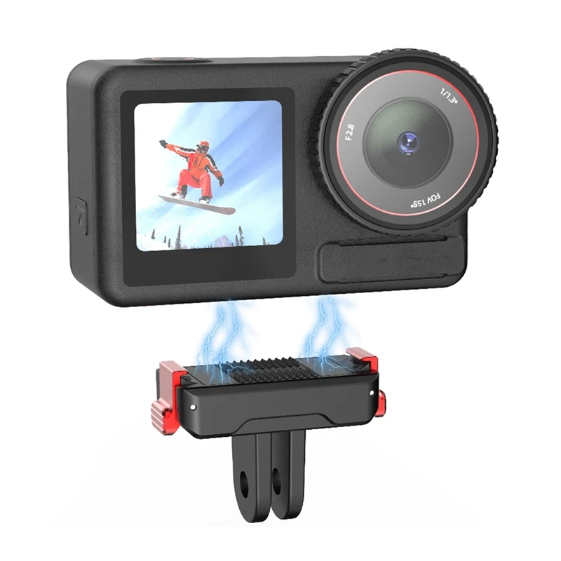 For DJI Osmo Action 5 Pro/ 4 / 3 Magnetic Quick Release Base Expansion Mount Camera Multifunction Accessories