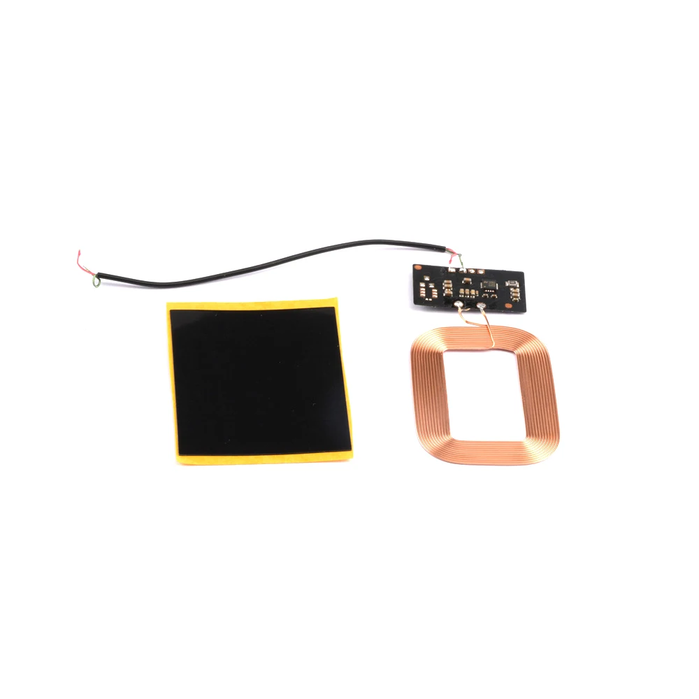 5V 1A 5W TI BQ51013 Qi Standard Wireless Charging Coil Receiver Module Compatible 9V Transmitter Module For Battery Charger