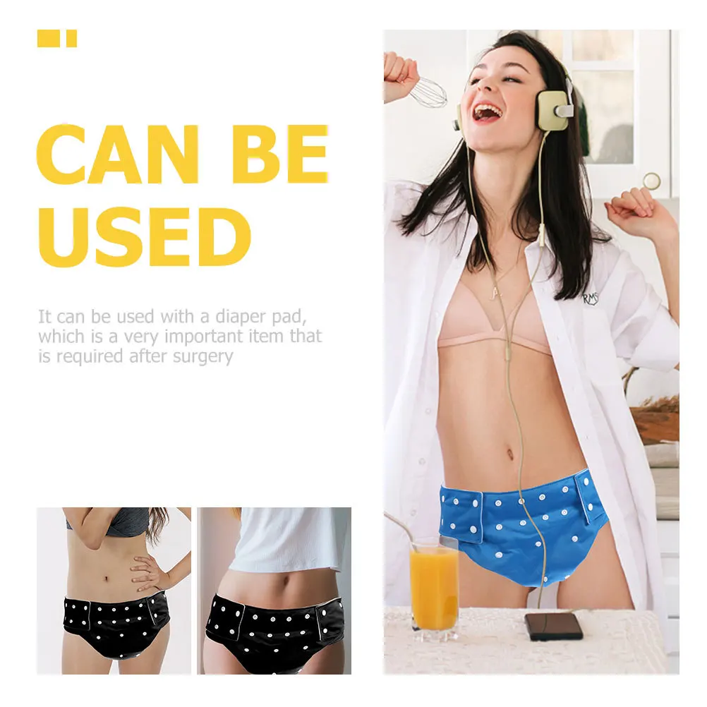 

2 шт., подгузник для взрослых, моющийся, многоразовый, защита от недержания, эластичный, удобный, для пожилых людей, для больницы, дома