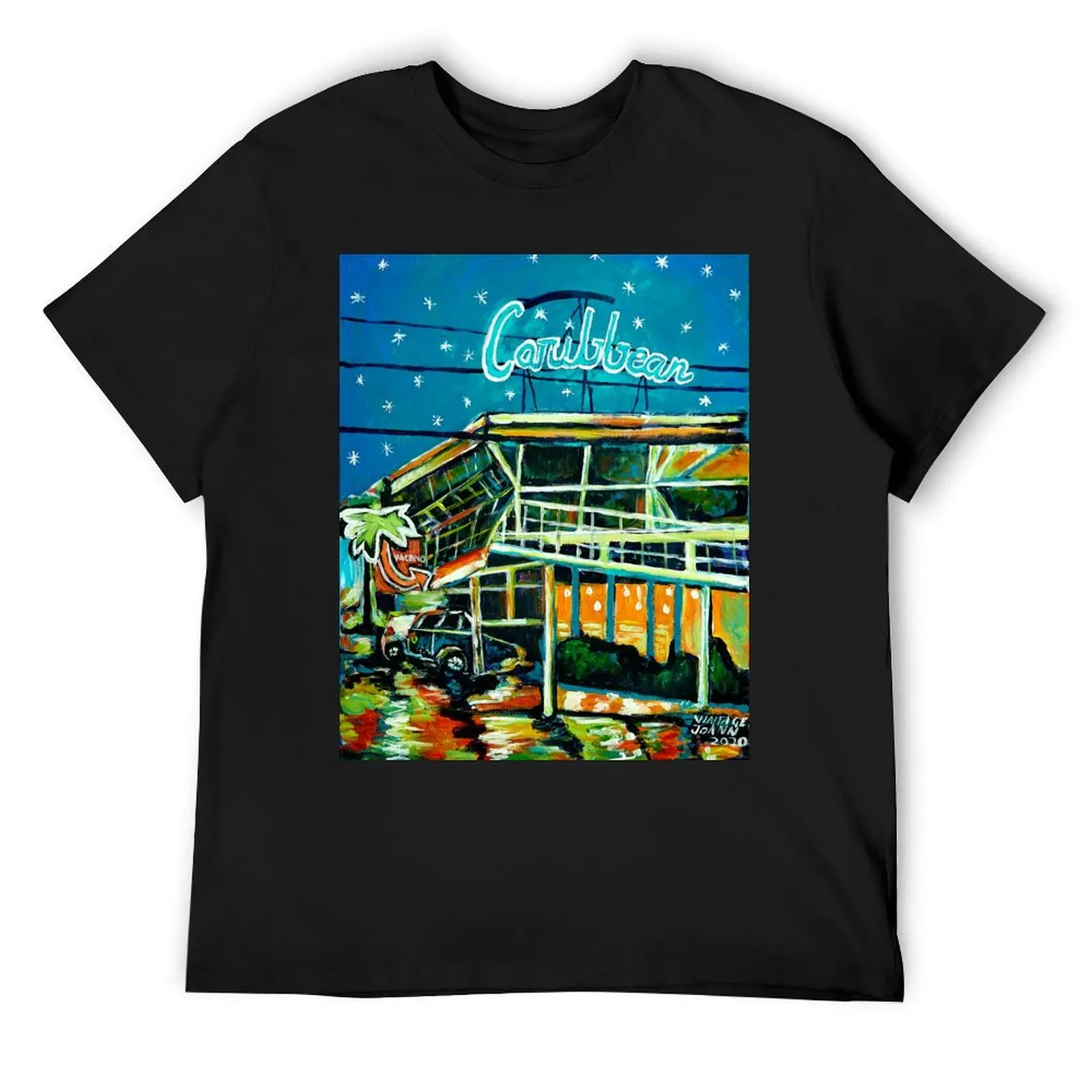 

Caribbean Motel - NJ T-Shirt for a boy street wear Louboutins mens t shirts casual stylish