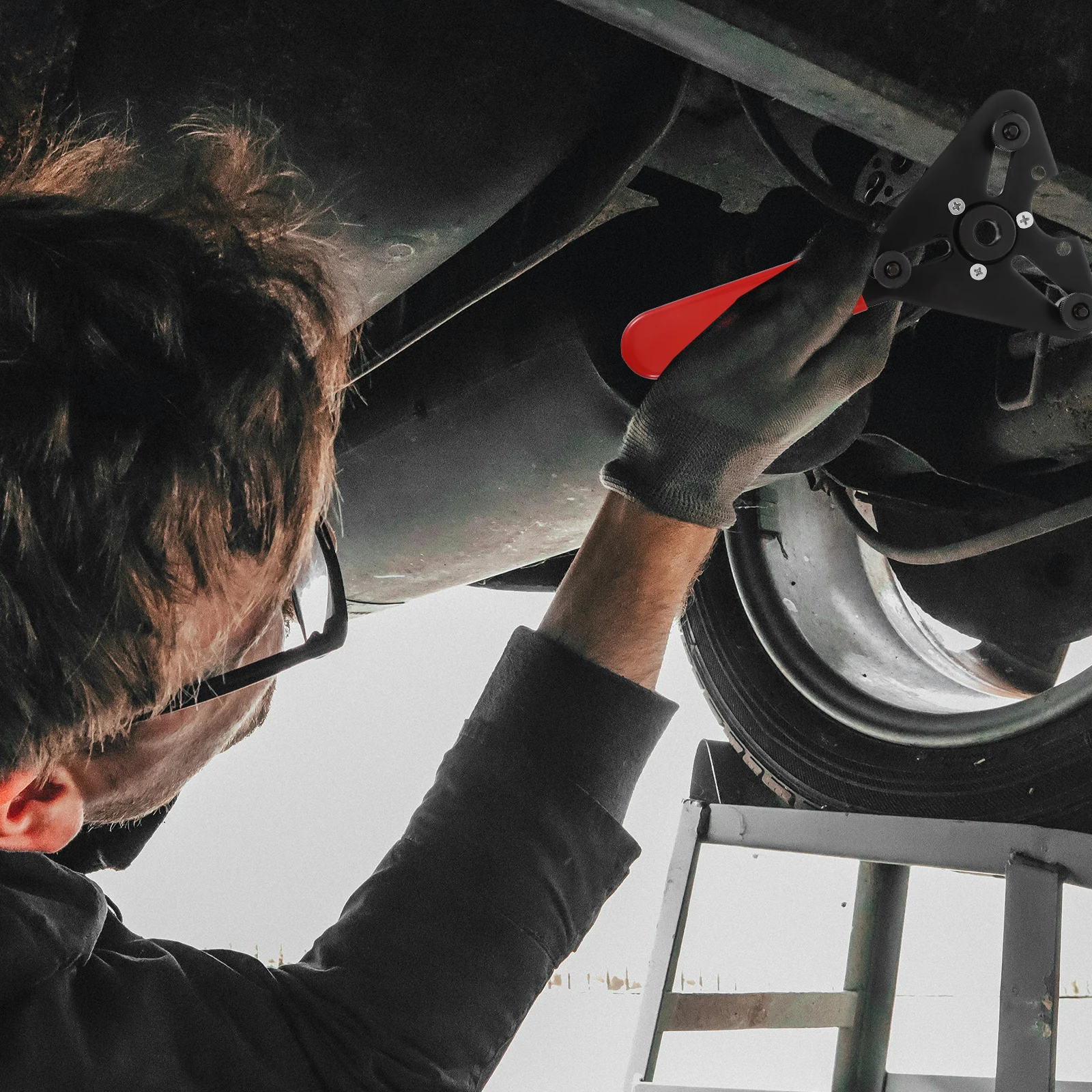 

Air Conditioning Compressor Wrench Clutch Disconnect Pliers Steel Automotive Tools Mechanics Efficient