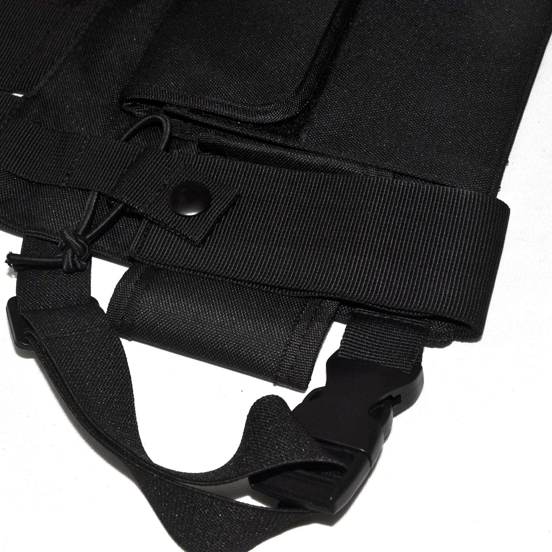 Radio Chest Harness Bag Versatile Tactical Nylon Radio Holder Case Carry Bag for GPS Phone Two Way Radio Holster Pouch