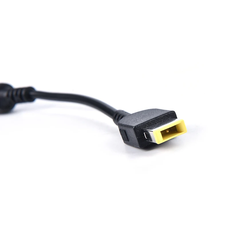 

New Sale Round Jack to Square Plug Adapter Charger Power Converter For Thinkpad