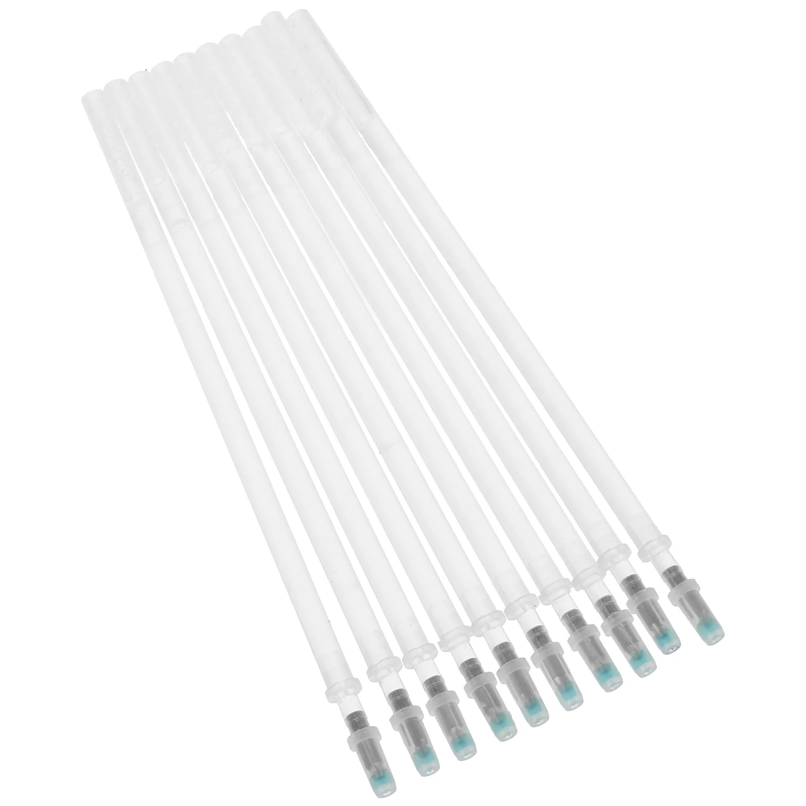 10 قطعة قلم حبر بالأشعة فوق البنفسجية عبوات توهج الفلورسنت غير مرئية السلس الكتابة تسليط الضوء على ملاحظات مكتب المدرسة