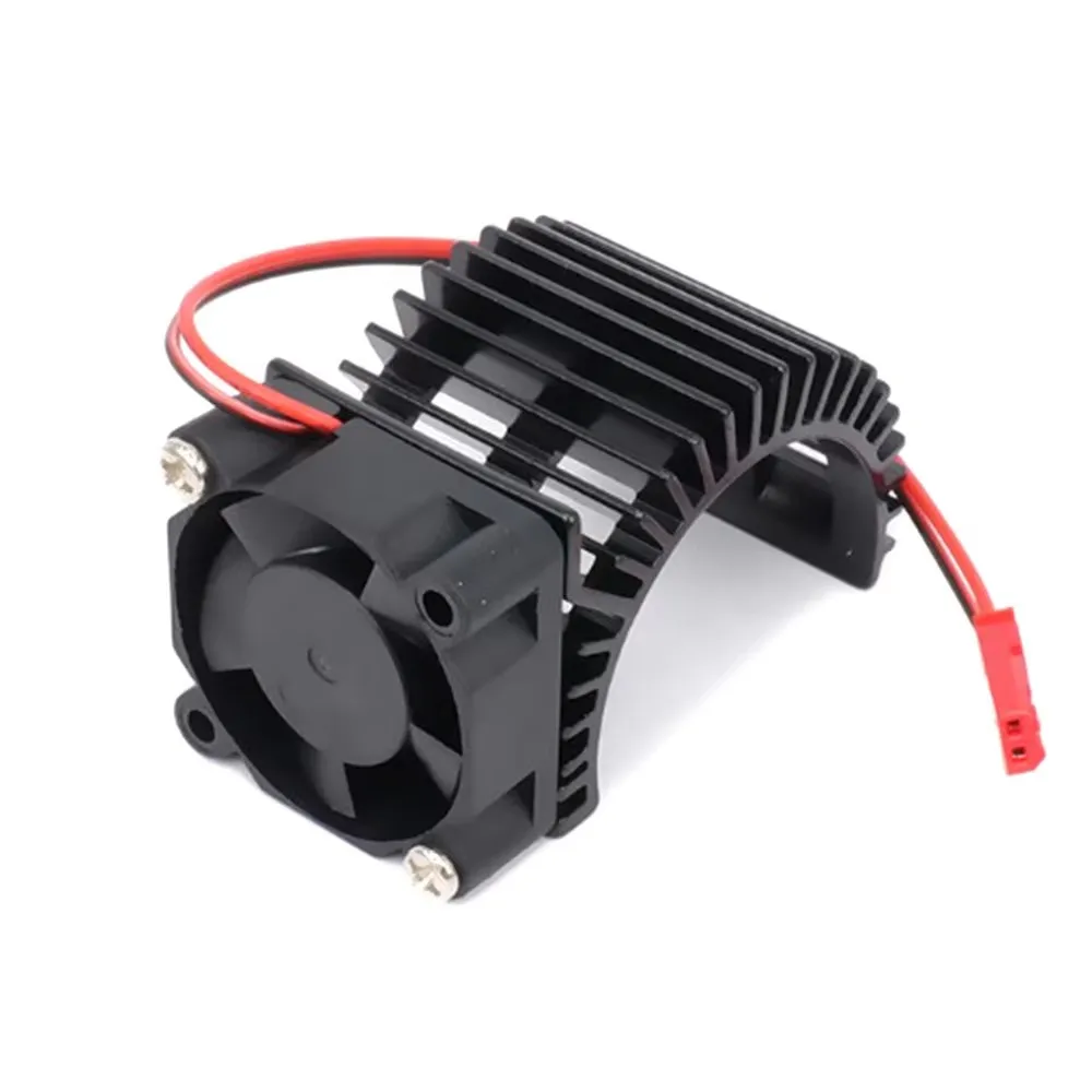 Aluminum 380 390 Electric Motor Stock Proof Cover Heat Sink Cooling Fan Suit for All 1/8 1/10 Model Cars RC Parts
