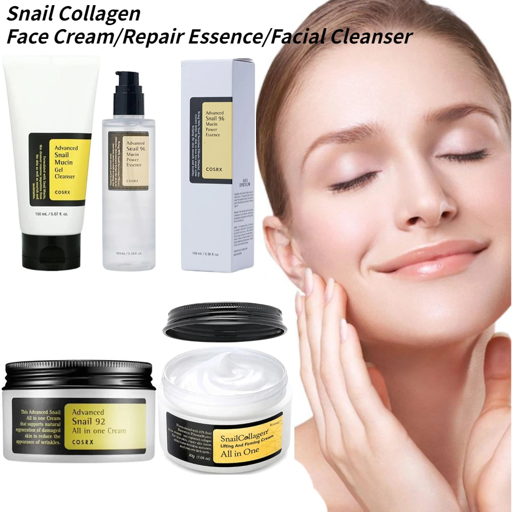 Advanced Snail 96 Mucin Power Essence/Cream/Cleanser Moisturizing Nourishing Korean Cosmetics Skin Care