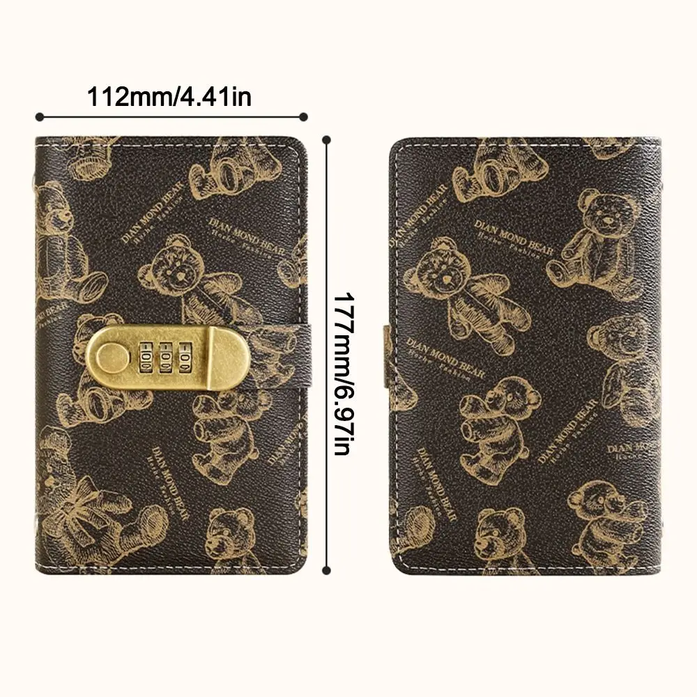 New Password Lock 50 Envelopes Money Saving Challeng PU 100 Envelopes Cash Storage Book Waterproof Save Money Budget Binder