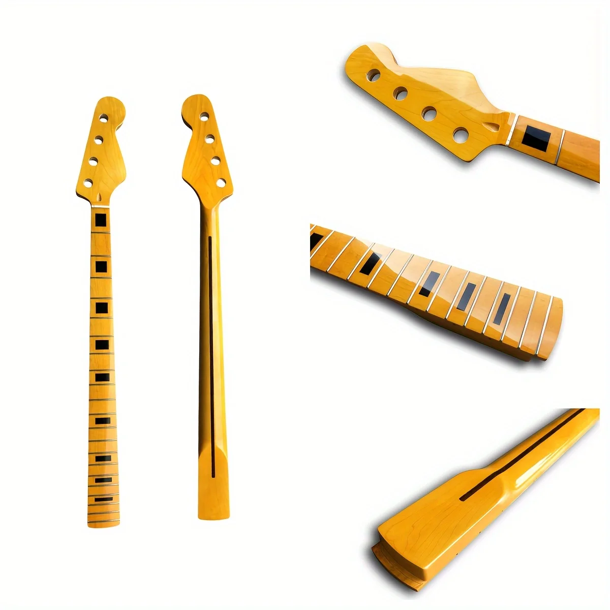 New Electric Guitar Neck 21 fret 34 inch Maple Fretboard truss rod Block Inlay Electric Guitar Neck parts