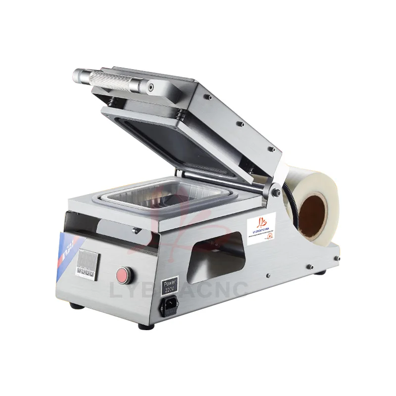 

Hand Press Plastic Sandwich Tray Heat Sealing Machine Takeaway Box Hand Pressure Food Packaging Sealing Equipment Machine