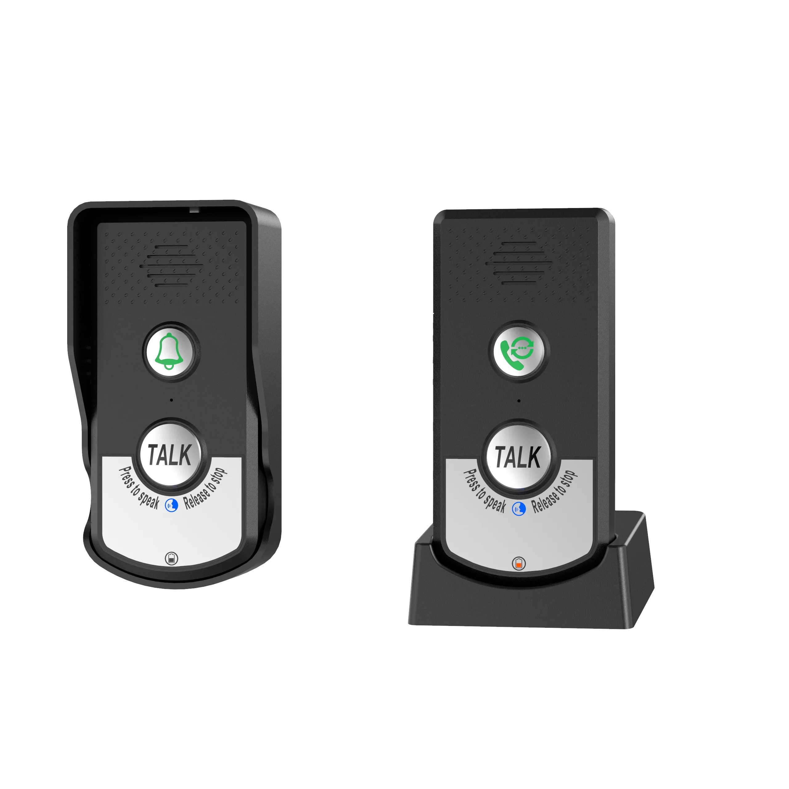 Interphone audio sans fil 1000M, émetteur et récepteur vocal longue portée, sonnette étanche pour la