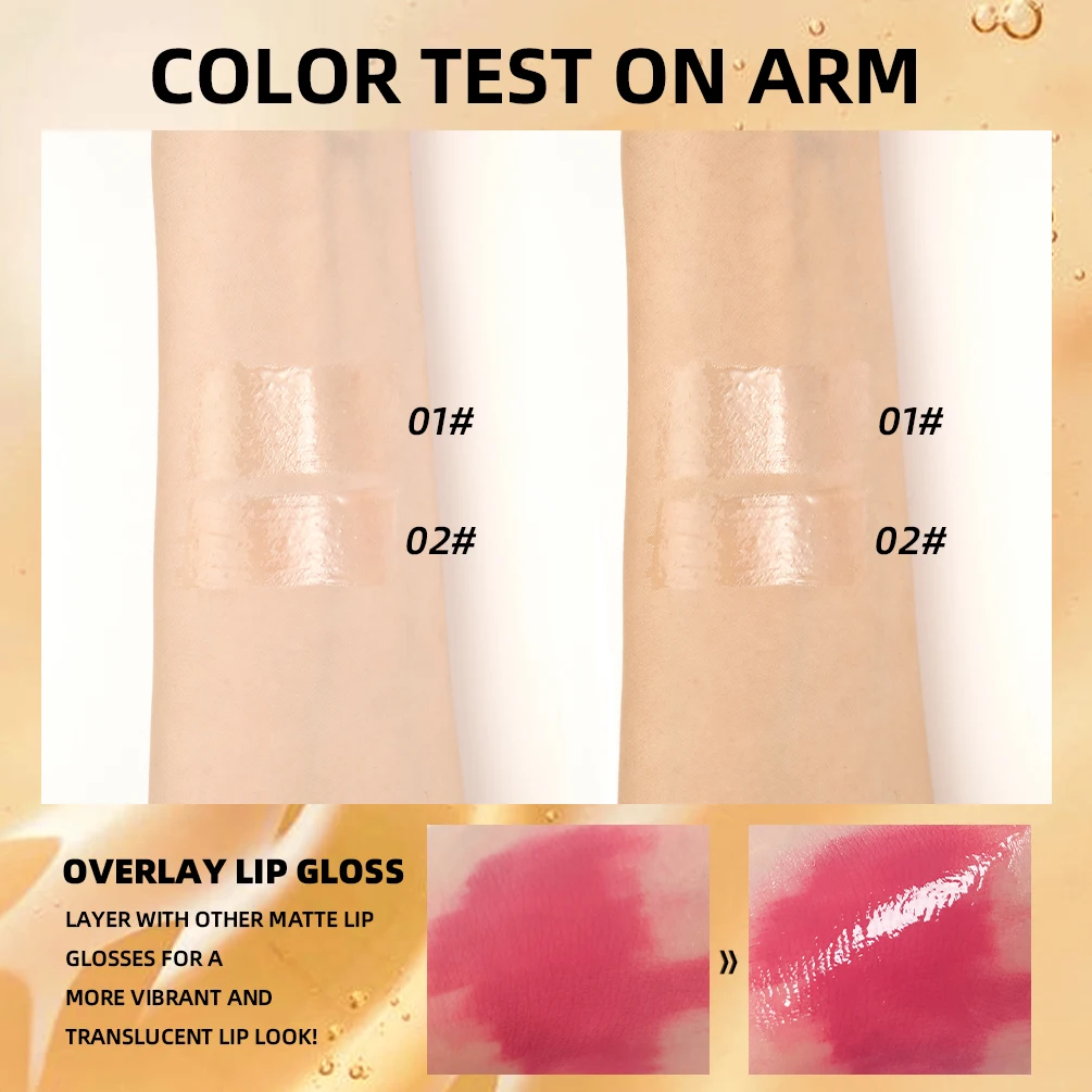 QIBEST リッププランパーオイルセラムインスタント持続ボリュームアップリップオイル修復リップ小じわセクシーなリップクリームメイクアップリップグロスティント