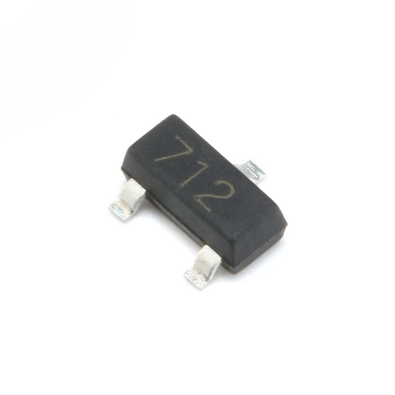 50-10 stks SM712.TCT SM712 712 SOT23 PSM712-LF-T7 SOT-23 TVS Asymmetrische RS485 7/12 V Bliksem En Statische Bescherming Diode