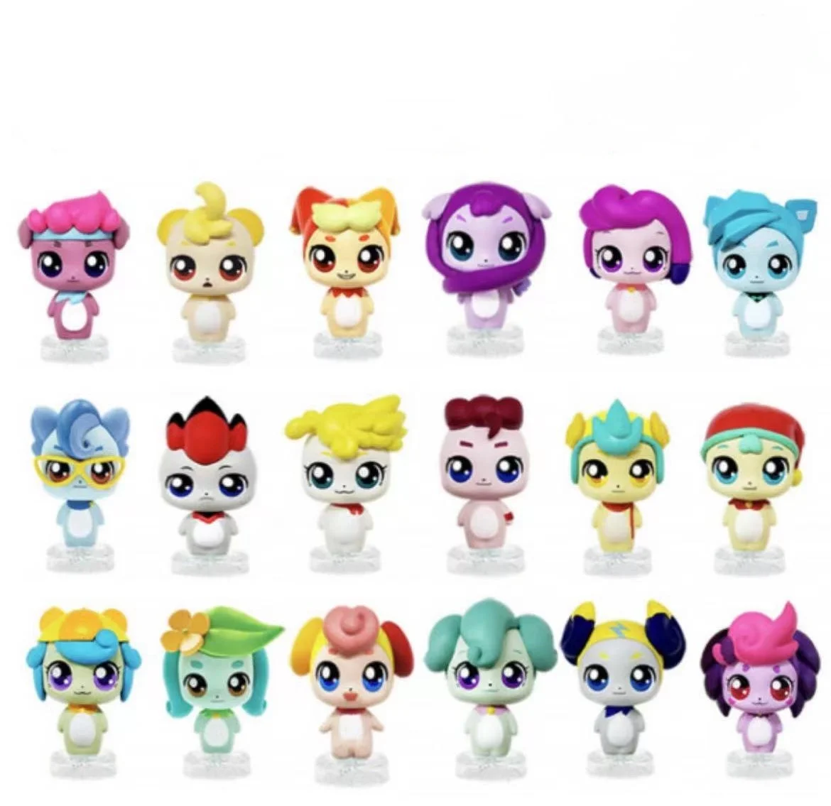 ของเล่น Teenieping MOE Cube ซีซั่นแรก ฟิกเกอร์แอคชั่น ของสะสม งานแฮนด์เมด สำหรับเด็กและนักสะสม