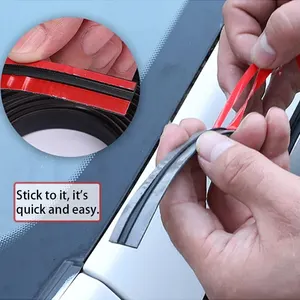 Waterproof rubber weatherstrip, car Seal Strip, Window Gap Filler, SoundProof, Auto Sunroof, Universal Time, 2m 11 Main Sales Sun Rubber - №2