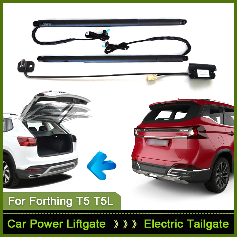 

Для Forthing T5 T5L 2018 ~ 2022 Автомобильная электрическая система подъема задней двери, комплект автоматического открывания задних ворот, автоматический подъем задней двери для багажника