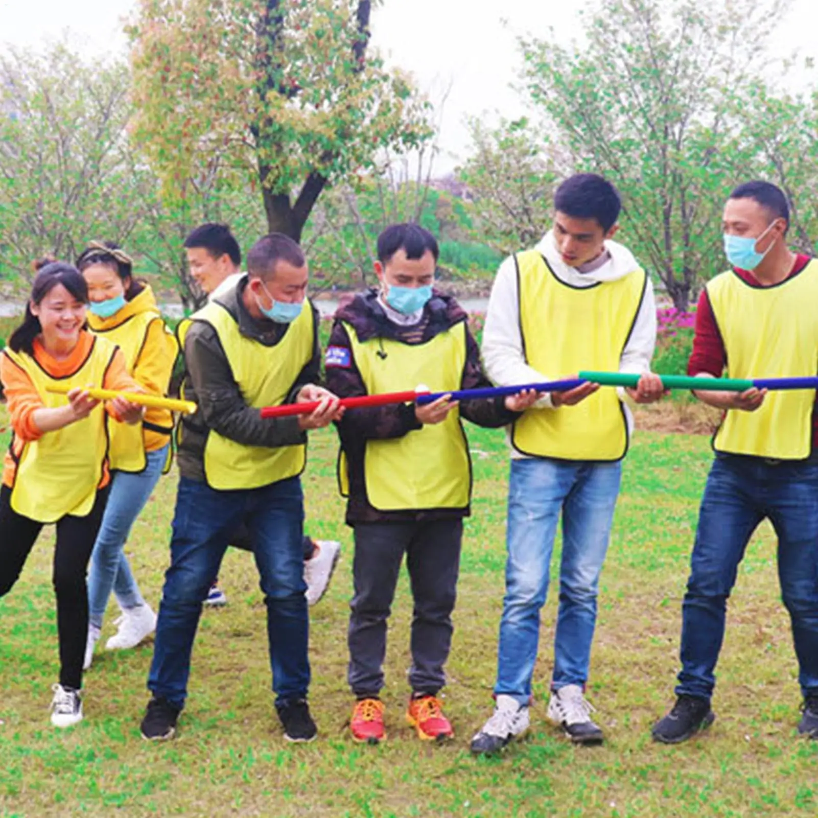 Team Building Games Fun Portable Toys With Storage Bag Kids Party Games For Adults Family Youth Teen Outdoor Office Party Field