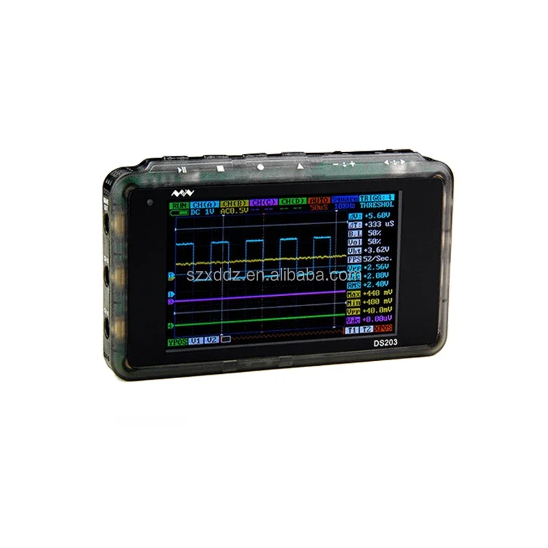 4 Channel Digital Oscilloscope Mini Pocket  3 inch DS213 DSO213