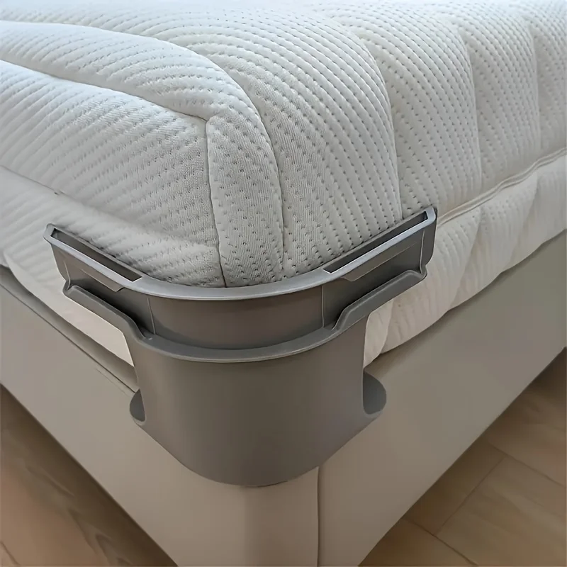 

4 шт. держатели простыней подходят для предотвращения перенапряжения. Подходящий держатель простыни для всех размеров кроватей, включая изголовья и боковые стены.