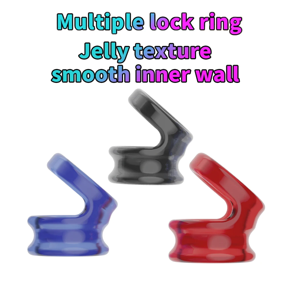 Penis Ring For Men Silicone Cock Ring Sex Toys For Man Delay Ejaculation Stronger Erection Adult Goods Erotic Toys for Couple