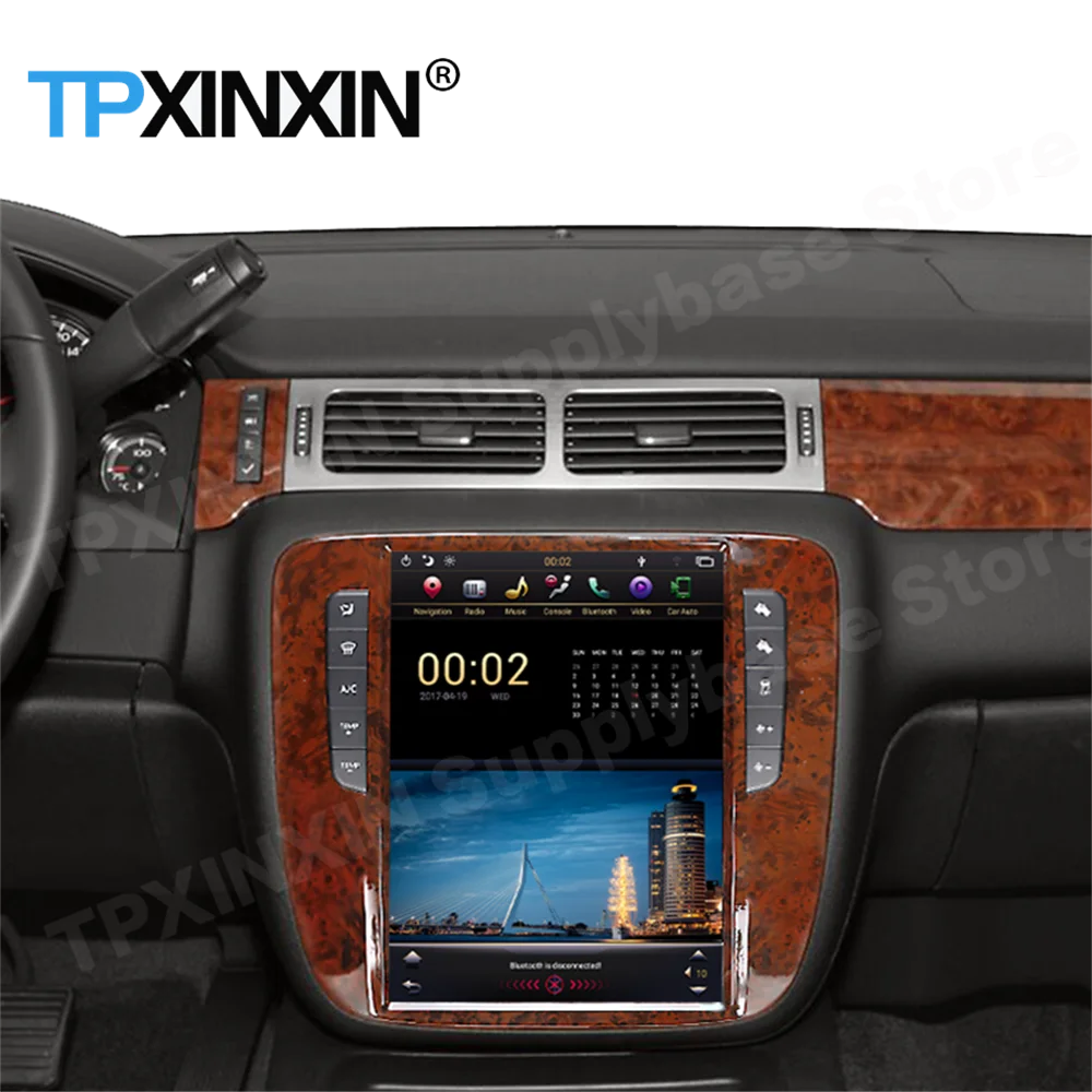 

Touch Screen Android 13 Player Upgrade Head Unit For GMC YuKon Chevy Suburban Tahoe 2007 2008 2009-2013 GPS Navi Radio Receiver