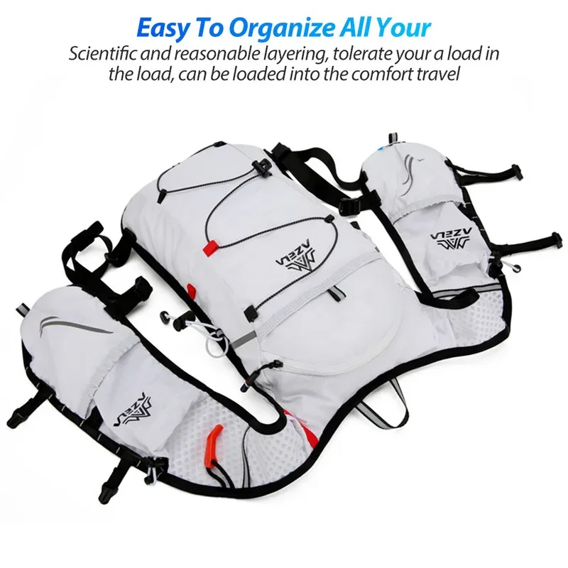 NIEUW Ademend drinkvest Trail Running-rugzakken Lichtgewicht fietsen Run Jogging Marathon-rugzak Rijden Klimtas