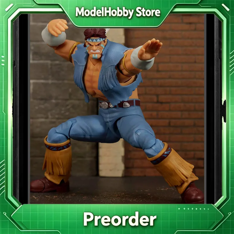 

Preorder Jada Toys T. Hawk Thunder Hawk Street Fighter II 1:12 Figure – 25 Joints, Alternate Head & Hands, Arcade Packaging