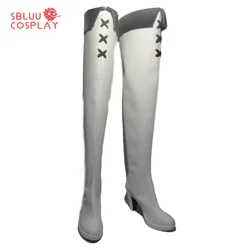 SBluuCosplay Akame ga KILL Esdeath Cosplay Bottes, Esdese Anime Chaussures, Sur Mesure
