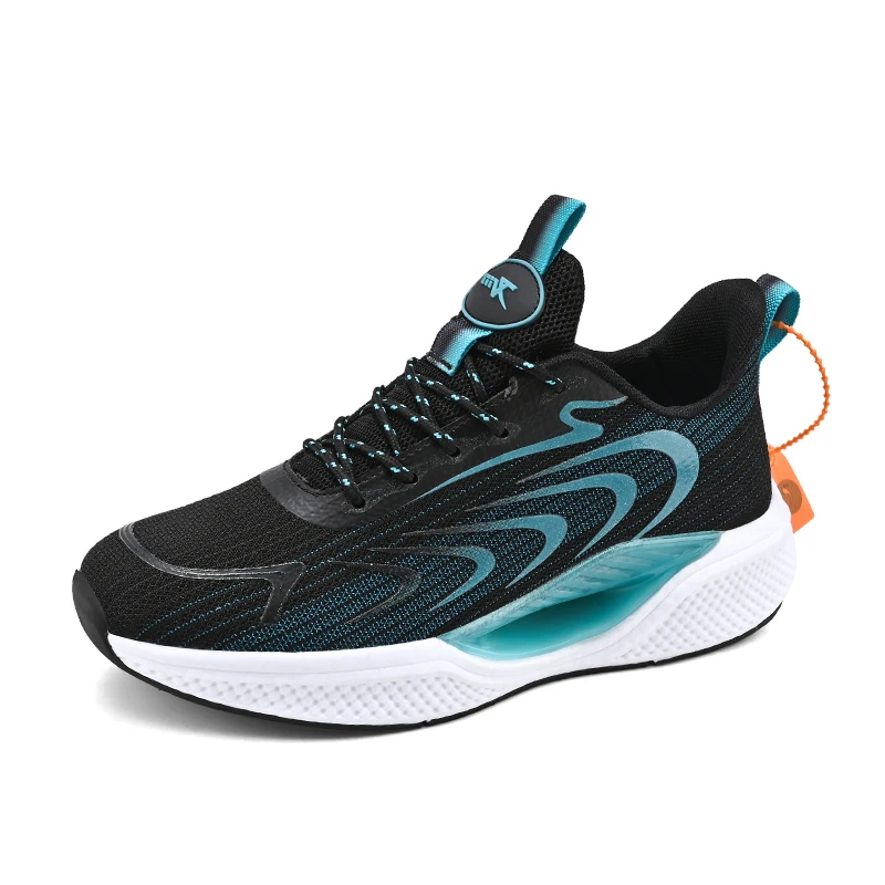 

Luminous Men Waterproof Breathable Running Shoes Popcorn Rubber Sole Platform Anti-slip Joggying Street Trend Sneakers Unisex