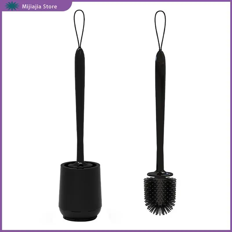 

Bathroom Toilet Brush Soft Brush Head No Dead Angle Household Floor Cleaning Brush Toilet Accessories SALES