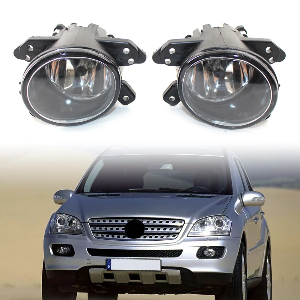 1 пара автомобильных передних противотуманных фар DRL с лампочкой для Mercedes Benz W219 W251 C250 C300 C350 CL550 CL600 GLK350 GL ML 350 450 550 и т. д.