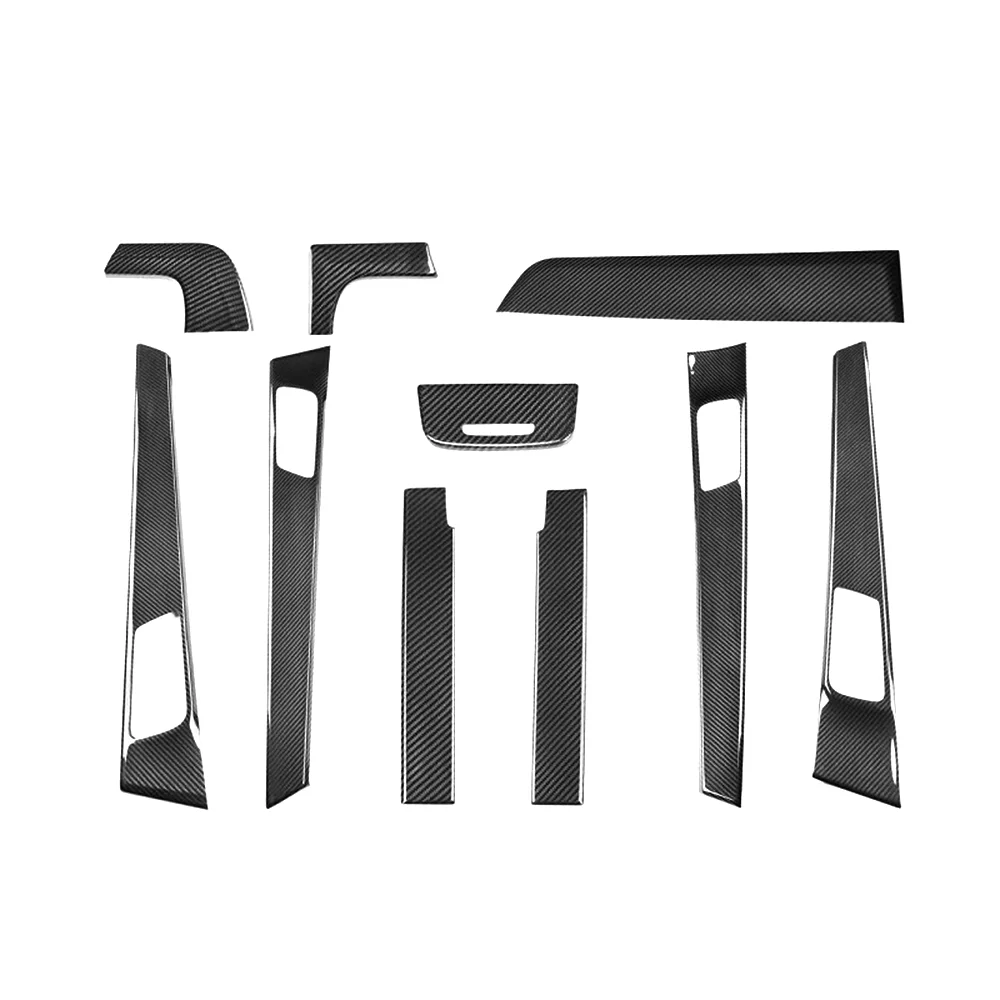 Pure Carbon Fiber Car Interior Trims for Porsche Panamera 971 Turbo S Chassis G2 2017 -2019