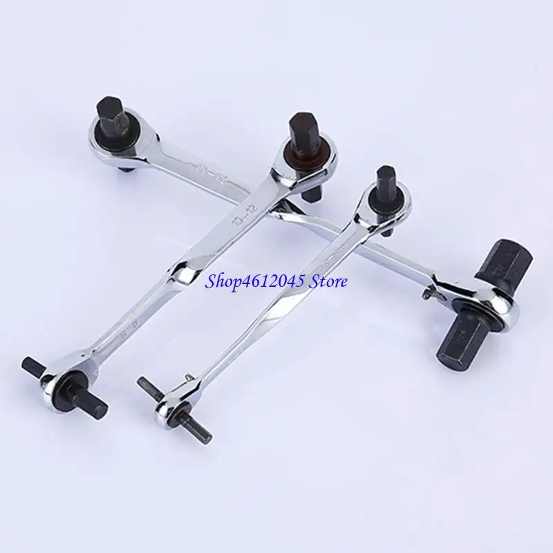 L69A Mini Ratchet Welnch Spanner Multifunzionali Strumenti manuali praticabilità