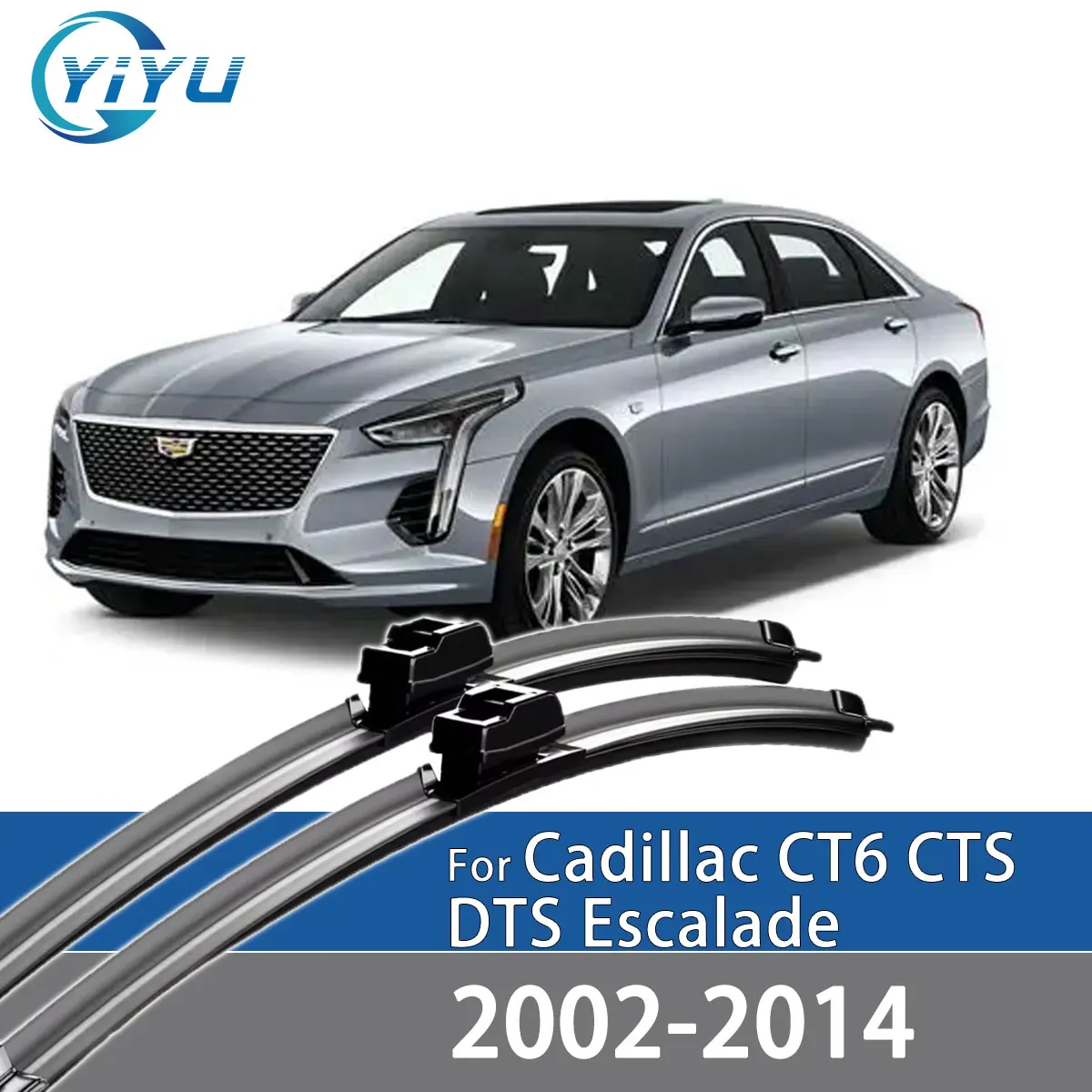 

2 шт. автомобильные передние щетки стеклоочистителя для Cadillac CT6 CTS DTS Escalade 2002-2014, аксессуары для лобового стекла