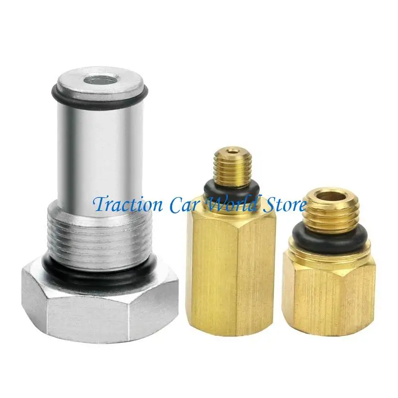 

L9BC Socket with Seal & High Pressure Oil Air Test-Tool & Oil Adapters for 6.0L Powerstroke Engine
