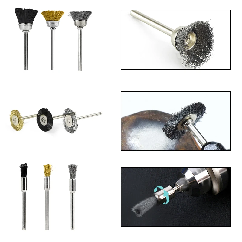 Imagem -05 - Xcan-kit de Acessórios para Ferramentas Rotativas Mini Polimento Lixamento Perfuração Conjunto de Moagem para Ferramentas Rotativas Dremel 100217 Unidades Haste 8