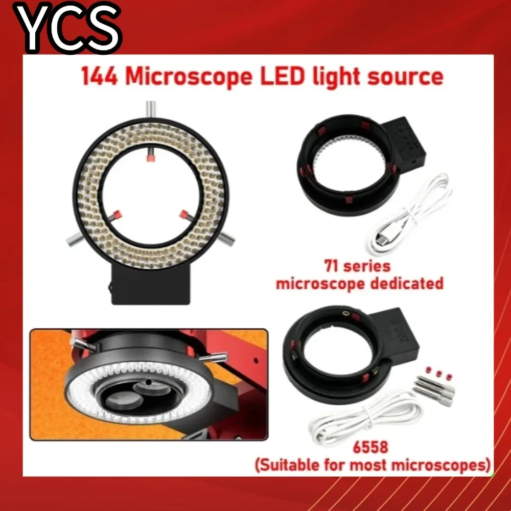 YCS Repair Shop Microscope Zoned Lighting LED6558/71 Ultra Adjustable LED Strip with Anti-Scratch Rubber and Fill Light
