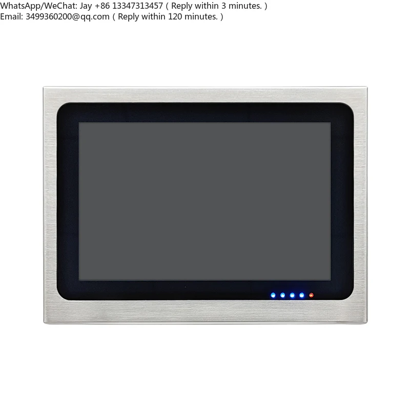 

10 Inch 316 Stainless Steel IP67 Waterproof Capacitive Touch Screen Industrial All in One Touch Pc with 25000mah Battery