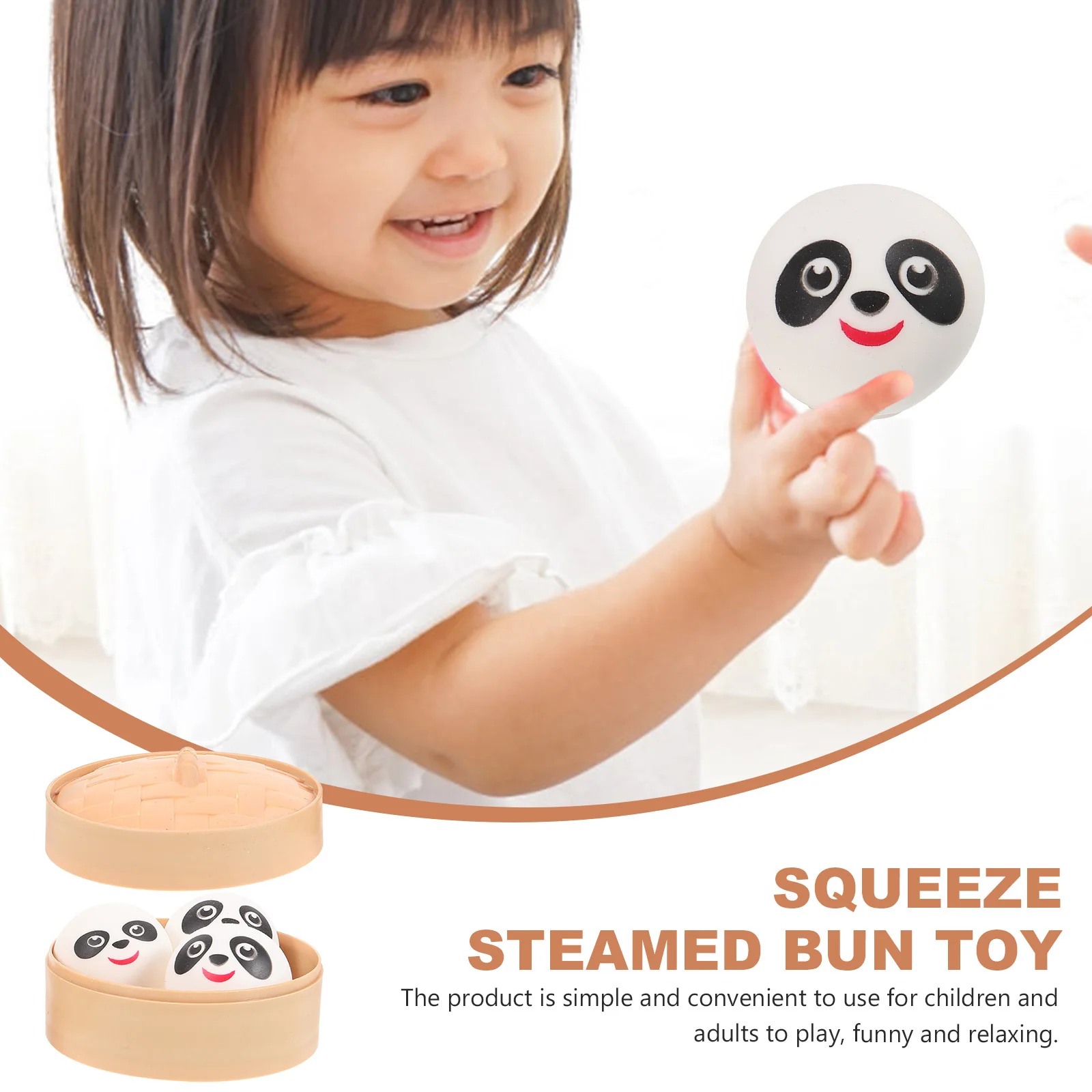 1 مجموعة ضغط على البخار كعكة الضغط الإجهاد الإغاثة محاكاة تخفيف الضغط الاسترخاء للأطفال ضغط على البخار كعكة لعبة