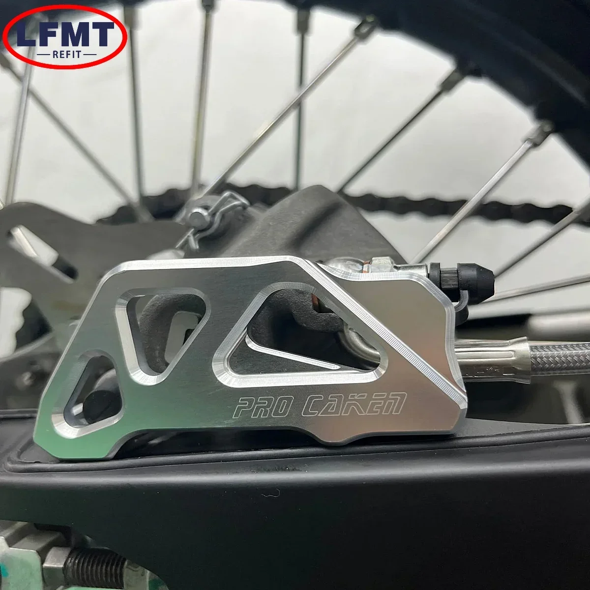 Rear Caliper Guard Rear Brake Disc Guard Protector Cover For KTM EXC EXCF SX SXF XC XCW XCFW For Husqvarna TE FE FC TC 2004-2023