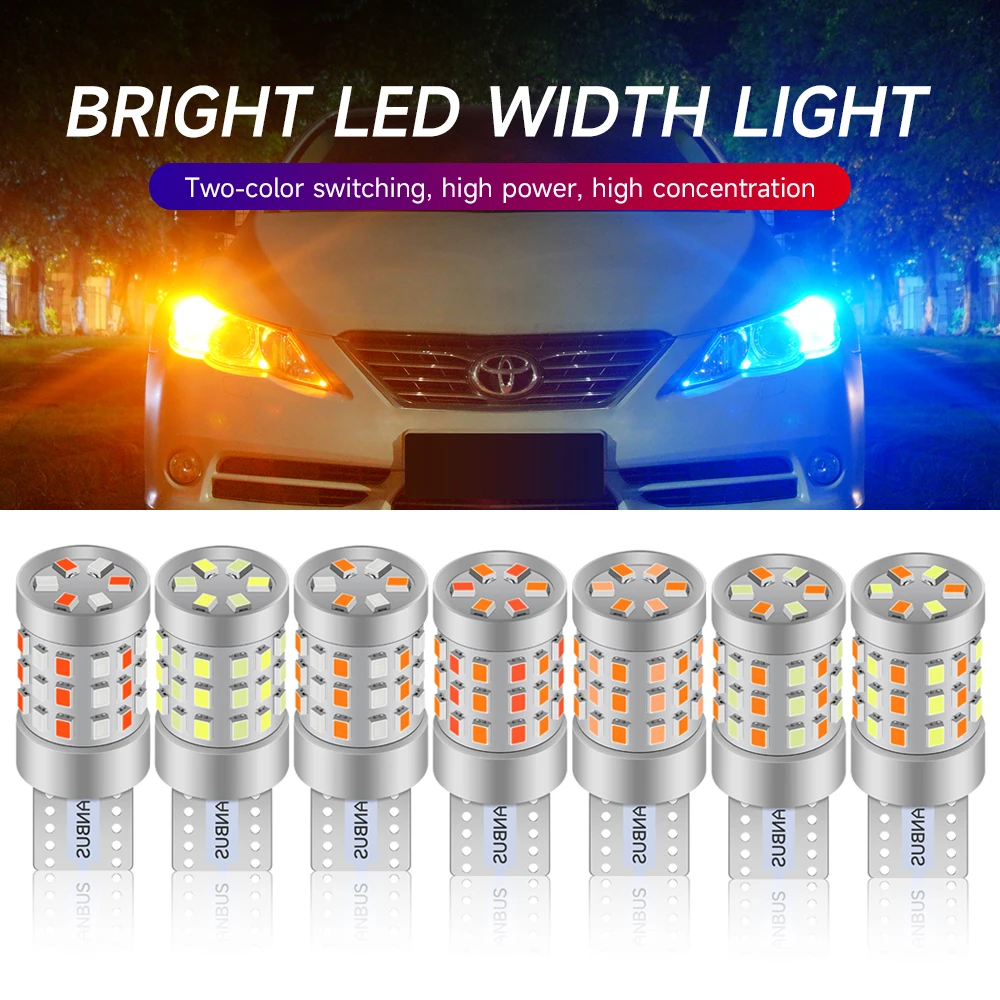 

1x T10 Led W5W Bulbs Canbus Error Free 2016 chip 42SMD 168 194 5w5 Led Car Interior Dome Reading License Plate Light Signal Lamp