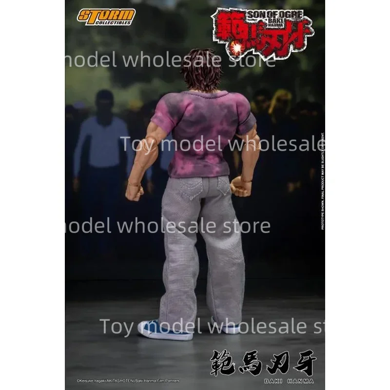 In Stock Original Storm Toys Baki Hanma Son of Ogre Baki Hanma BBTS Exclusive 1/12 Scale In Stock Anime Action Figures Model
